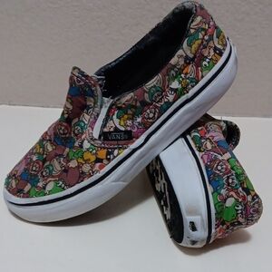 Vans Preschool Super Mario Slip-Ons
